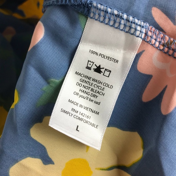 Lularoe Lindsay floral Kimono Top - Picture 6 of 7